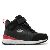 Buty dla chłopców - Trzewiki Dorko Atlas K DS24F53K Czarny - miniaturka - grafika 1