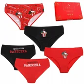 Majtki damskie - Figi Świąteczne Damskie Majtki 3 szt L MORAJ - miniaturka - grafika 1