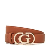 Paski - Pasek Damski Guess BW9269 P5330 Brązowy - miniaturka - grafika 1
