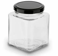 Pojemniki kuchenne - SZKLANY SŁOIK KWADRATOWY DO PRZYPRAW ZAPRAW BELO 300ML - miniaturka - grafika 1