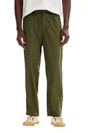 Spodenki męskie - Desigual Męskie spodnie jeansowe Adrian Casual Pants, zielony, 28 - miniaturka - grafika 1