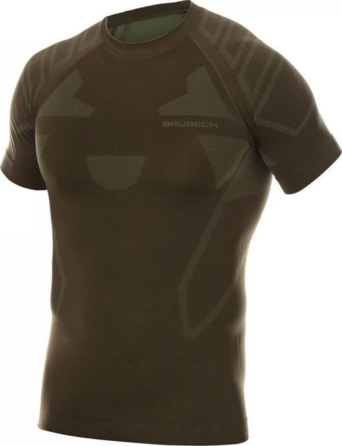 Brubeck SS13000 Koszulka męska RANGER PROTECT khaki L
