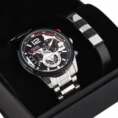 Zegarki męskie - Zegarek męski PACIFIC X0095-01 KOMPLET - miniaturka - grafika 1