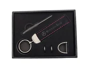 Akcesoria motoryzacyjne - MERCEDES BRELOK samochodowy MERCEDES BRELOCZEK do kluczy + pudełko - miniaturka - grafika 1