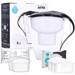 Dzbanek DAFI ASTRA 3l + 3x Filtr Unimax + 2x AF - Dzbanki filtrujące - miniaturka - grafika 1