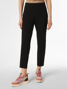 BOSS Spodnie Kobiety czarny jednolity, 42 - Spodnie damskie - miniaturka - grafika 1