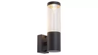 Lampy ogrodowe - Rabalux Katowice 7914 kinkiet zewnętrzny lampa ścienna ogrodowa IP44 1x7W GU10 antracyt/przeźroczysty - miniaturka - grafika 1