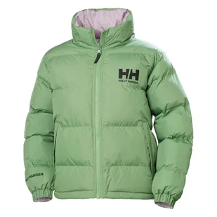 Damska Kurtka zimowa pikowana HELLY HANSEN W HH URBAN REVERSIBLE JACKET 29664_406 – Zielony - Kurtki damskie - miniaturka - grafika 1