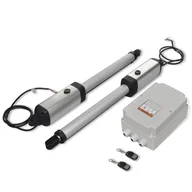 Napędy i siłowniki do bram - vidaXL Napd do bramy + pilot 50 W 200 kg - miniaturka - grafika 1