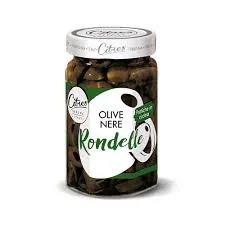 Krojone oliwki w zalewie Nere Olive Rondelle 290g - Citres - Pasztet i przetwory mięsne - miniaturka - grafika 1