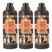 Środki do prania - Zestaw Tesori d'Oriente Kwiat lotosu - płyn do płukania ubrań (3 x 760 ml - 114 p) - miniaturka - grafika 1