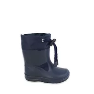 Kalosze damskie - Beck Basic ciepłe kalosze, niebieski - granatowy - 20 EU - miniaturka - grafika 1
