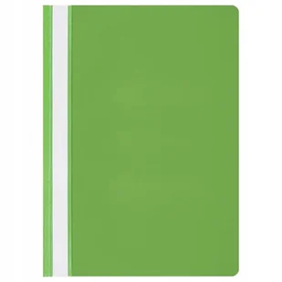 SKOROSZYT A4 MIĘKKI PP JASNOZIELONY - 1 szt. - Teczki i skoroszyty - miniaturka - grafika 1