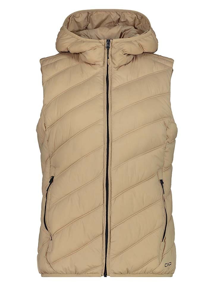 CMP Kamizelka pikowana w kolorze beżowym