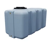 Beczki - Zbiornik plastikowy 200l SG szary wym. 100 x 48 x 51 cm (gwint dolny 3/4 cala) - miniaturka - grafika 1
