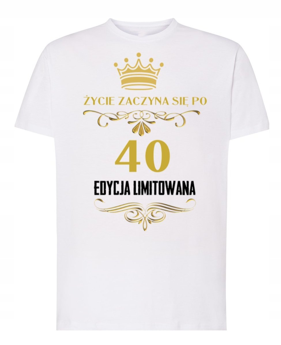 Koszulka Urodzinowa 40 Lat Urodziny 40 r.4XL