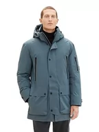 Kurtki męskie - TOM TAILOR parka męska, 32506 - Dusty Dark Teal, XXL - miniaturka - grafika 1