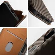 Etui i futerały do telefonów - Kabura FOLIO Side Magnet do IPHONE 16 PRO MAX brązowy - miniaturka - grafika 1