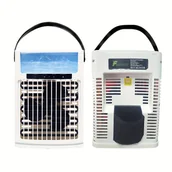 Klimatyzatory - TEMU przenośny wentylator chłodzący, Przenośna klimatyzacja, nawilżająca spryskiwaczka o pojemności 1000 ml, zasilanie przez USB 5V.2A, ochrona przed - miniaturka - grafika 1