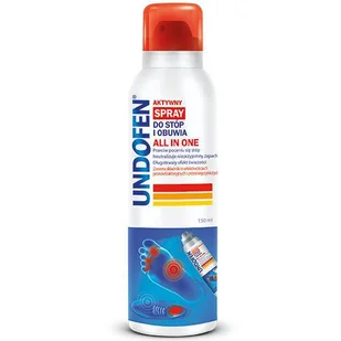 OMEGA PHARMA POLAND Sp z o.o Polska UNDOFEN Antygrzybiczy spray do stóp i obuwia All in One 150 ml 7068704 - Pielęgnacja stóp - miniaturka - grafika 2