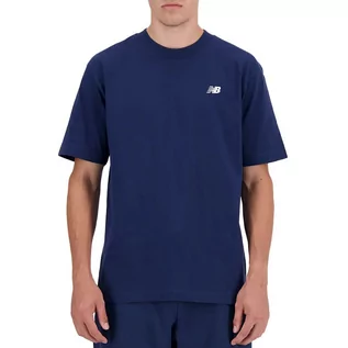 Koszulki sportowe męskie - Koszulka New Balance MT41509NNY - granatowa - grafika 1