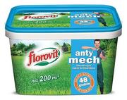 Nawozy ogrodnicze - Florovit Granulowany nawóz interwencyjny do trawników ANTYMECH wiadro 4 kg (5900498015102) - miniaturka - grafika 1