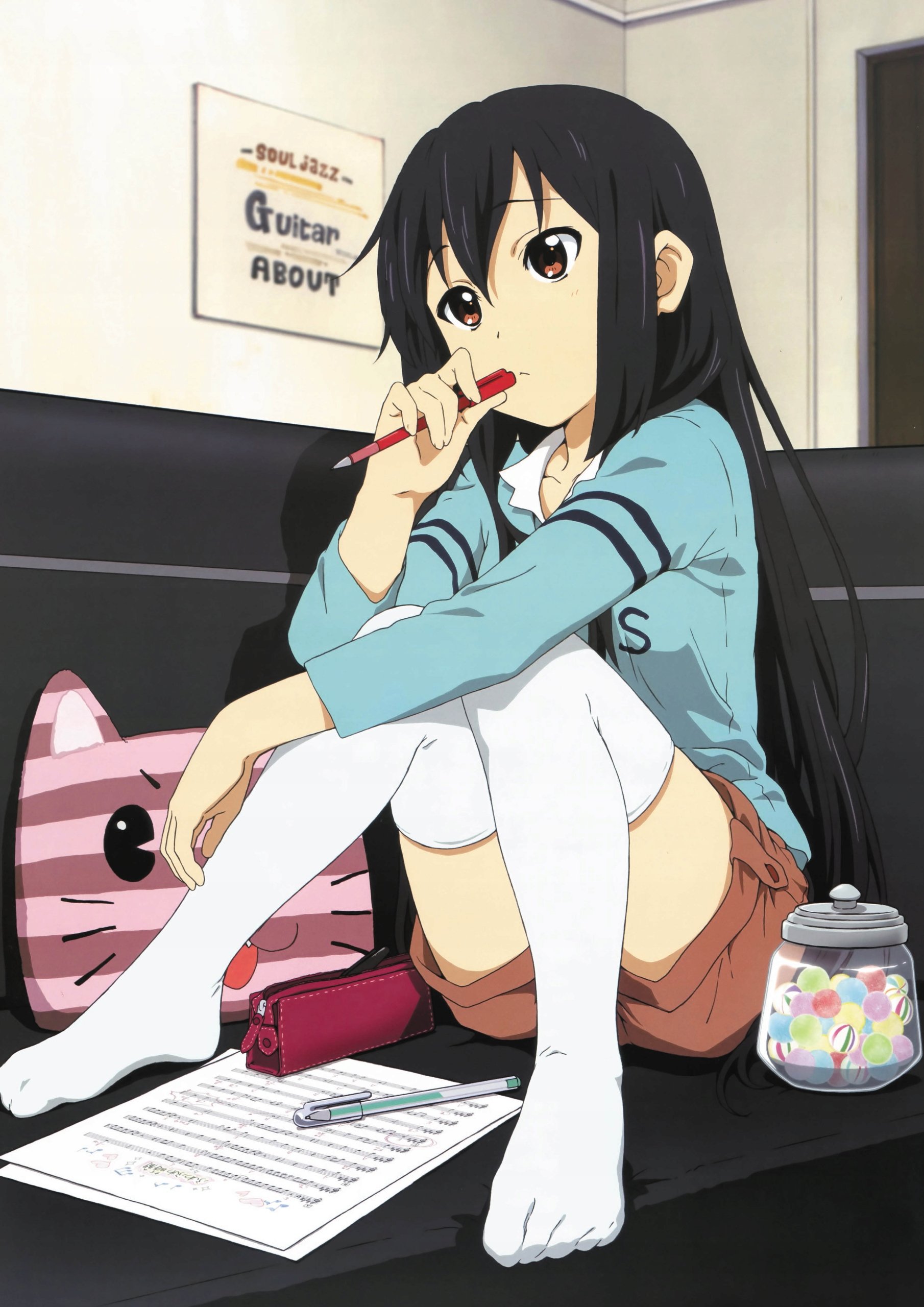 Plakat A3 K-On! Anime Ritsu Mio Yui Tsumugi Azusa