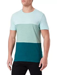 Koszulki męskie - Blend Męski T-shirt, 144810/Canal Blau, S - grafika 1