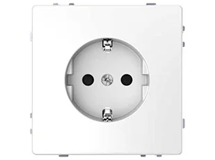Schneider Electric Merten Gniazdo pojedyncze z/u SCHUKO D-Life biały MTN2300-6035 MTN2300-6035 - Gniazdka elektryczne - miniaturka - grafika 1
