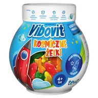 Witaminy i minerały - Vibovit Kosmiczne Żelki, powyżej 4 lat, smak owocowy, 50 sztuk - miniaturka - grafika 1