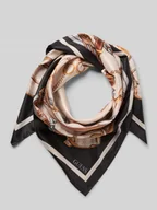 Apaszki i szaliki damskie - Chusta z nadrukiem z logo model ‘Kefiah’ - miniaturka - grafika 1