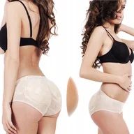 Majtki damskie - Orirose Majtki Figi modelujące pośladki Push-up efekt brazylijski wkładki - miniaturka - grafika 1