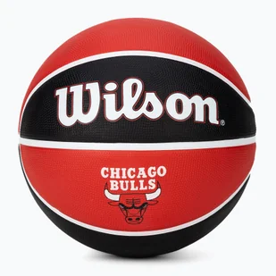 Piłka do koszykówki Wilson NBA Team Tribute Chicago Bulls red rozmiar 7 - Koszykówka - miniaturka - grafika 1
