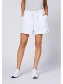 Spodnie sportowe damskie - Chiemsee Szorty dresowe w kolorze białym - miniaturka - grafika 1