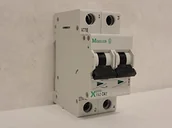 Bezpieczniki elektryczne - Eaton Wyłącznik nadprądowy dwubiegunowy C 4A FAZ-C4/2 278752 - miniaturka - grafika 1