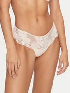 Majtki damskie - Selmark Stringi Federica 61106 Beżowy - miniaturka - grafika 1