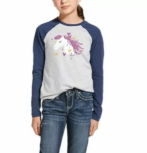 Ariat Koszulka młodzieżowa MY LOVE AW20 - heather grey - Koszulki jeździeckie - miniaturka - grafika 1