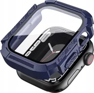 Akcesoria do smartwatchy - OBUDOWA ETUI CASE + SZKŁO 2w1 DO APPLE WATCH 7 45 - miniaturka - grafika 1