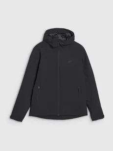 4F Kurtka przejściowa membrana 5000 męska - czarna 3XL - Kurtki i kamizelki sportowe męskie - miniaturka - grafika 1