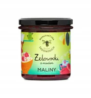 Konfitury, marmolady, powidła - Żelowocki z miodem Maliny - miniaturka - grafika 1