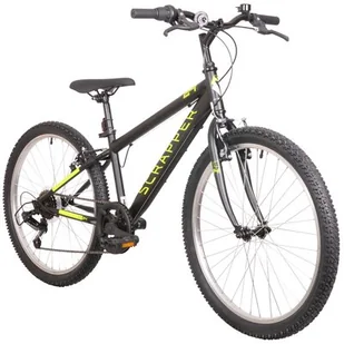 Rower młodzieżowy DENVER Scrapper XC 24 cali dla chłopca Czarny - Rowery - miniaturka - grafika 1