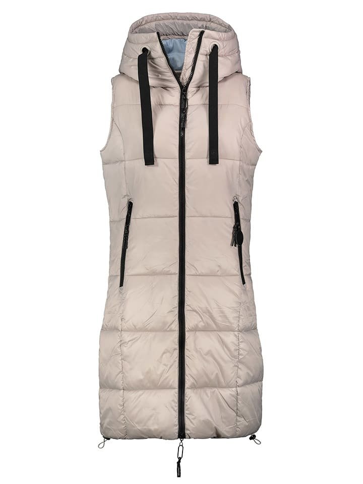 Sublevel Kamizelka pikowana w kolorze kremowym