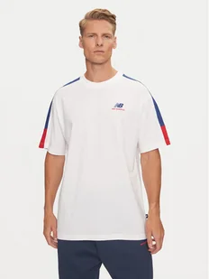New Balance T-Shirt Classics MT43526NNY Niebieski Relaxed Fit - Koszulki męskie - miniaturka - grafika 1