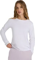 Koszulki i topy damskie - 4f Koszulka damska longsleeve F431 biała 4FWMM00TLONF431 10S M - miniaturka - grafika 1