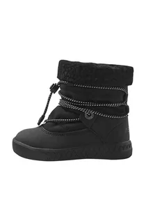 Buty dla dziewczynek - Reima śniegowce dziecięce Lumipallo kolor czarny - grafika 1