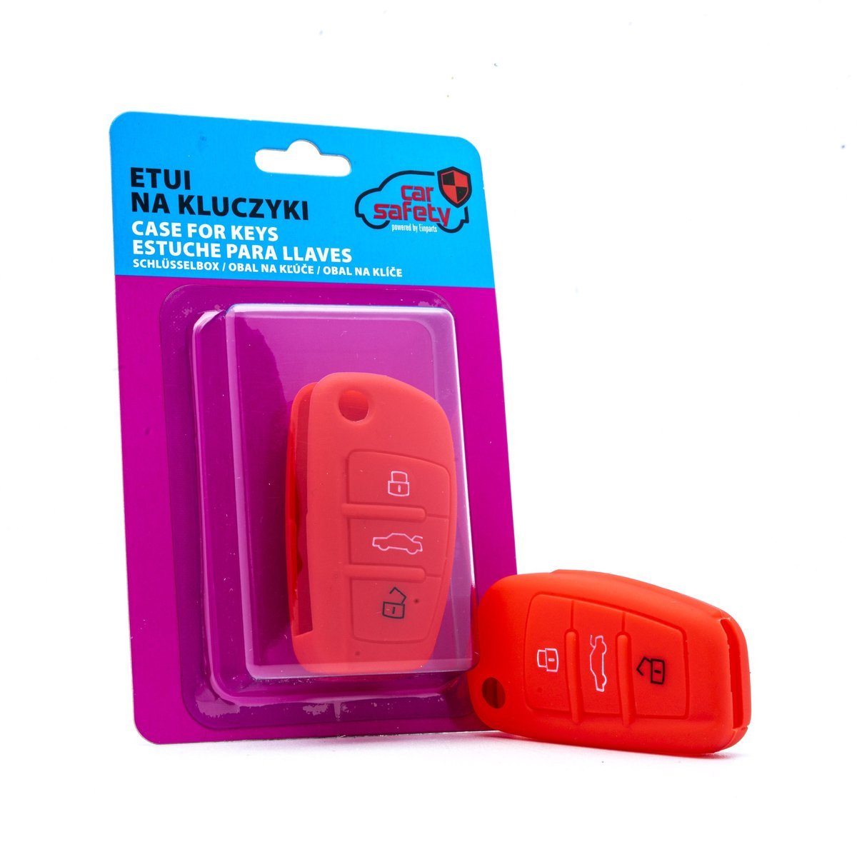 CARSAFETY ETUI SILIKONOWE NA KLUCZYK DO AUDI A2 A3 A4 A5 A6 A8 Q3 Q5 Q7 Q8