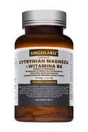 Produkty specjalne dla sportowców - Singularis Cytrynian Magnezu + Witamina B6 120tab - miniaturka - grafika 1
