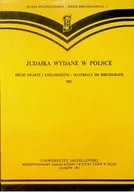 Felietony i reportaże - Judaika wydane w Polsce Druki zwarte i niesamoistne : materiały do bibliografii 1991 - miniaturka - grafika 1