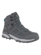 Buty trekkingowe damskie - Jack Wolfskin Botki turystyczne "Trail Hiker" w kolorze szarym - miniaturka - grafika 1