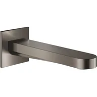 Wylewki do baterii - Grohe Plus wylewka wannowa stal nierdzewna brushed hard graphite 13404AL3 - miniaturka - grafika 1